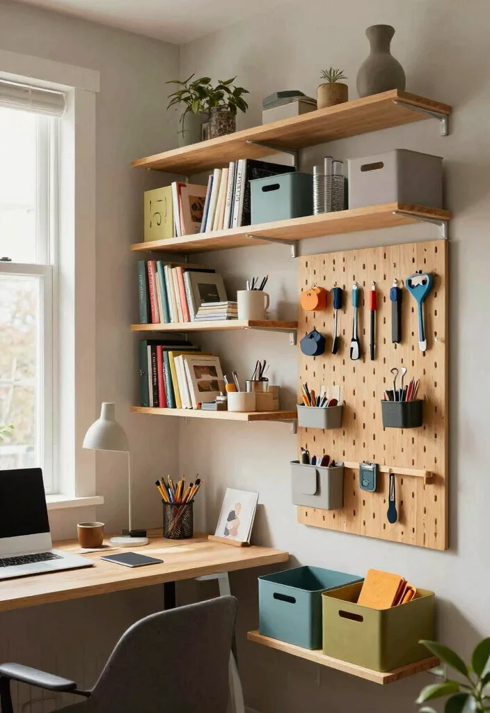 10 Box Room Office Ideas for Tight Home Layouts 4. Vertical Storage Solutions 0