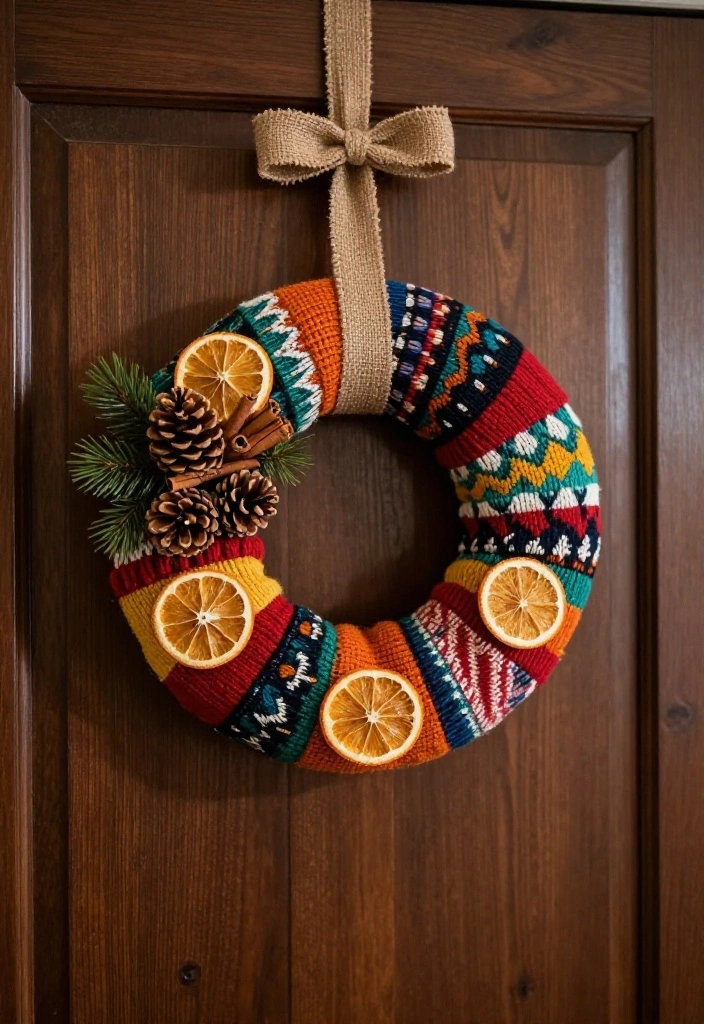10 Christmas Office Door Decorations Ideas for Festive Touches 1 10 Christmas Office Door Decorations Ideas for Festive Touches 1. Upcycled Sweater Wreath 0
