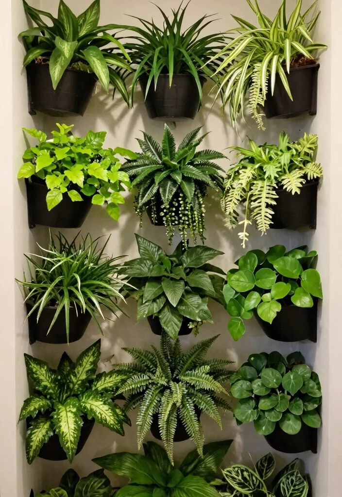 10 Closet Nook Ideas to Use Awkward Corners Creatively 7. Vertical Garden for Fresh Air 0
