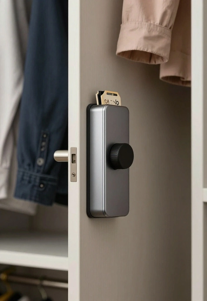 10 Closet Safe Ideas to Secure Valuables Discreetly at Home 15 10 Closet Safe Ideas to Secure Valuables Discreetly at Home 5. Magnetic Lock Boxes 0