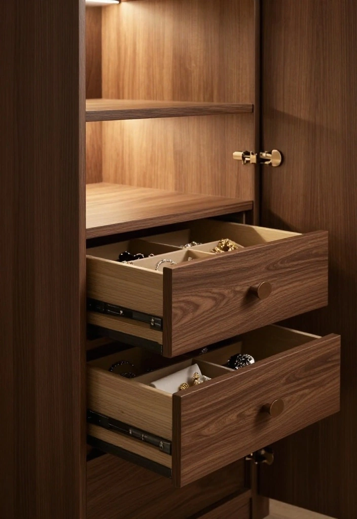 10 Closet Safe Ideas to Secure Valuables Discreetly at Home 49 10 Closet Safe Ideas to Secure Valuables Discreetly at Home 9. Pull Out Drawer Secret Compartments 0