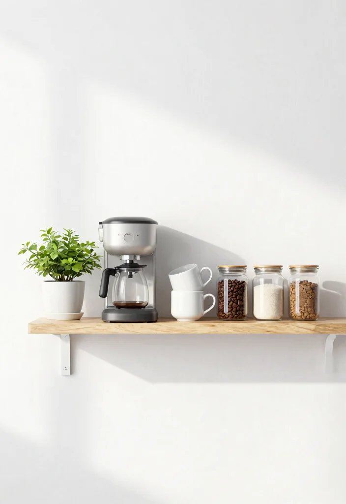 10 Coffee Bar Ideas for Office Spaces That Feel Inviting 1. Minimalist Coffee Station 0