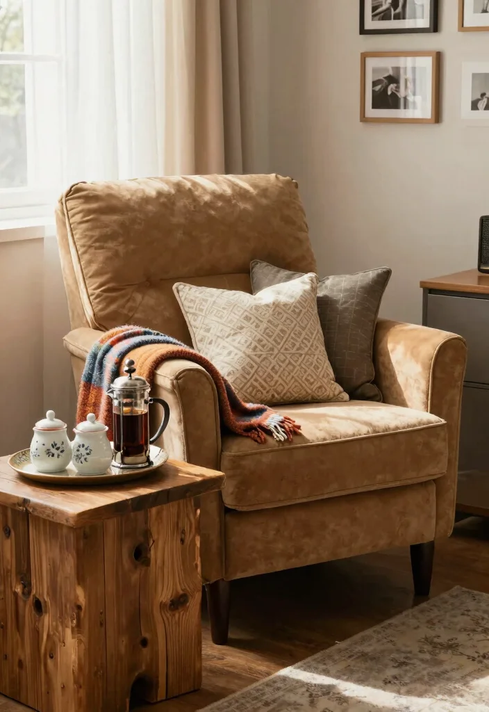 10 Coffee Bar Ideas for Office Spaces That Feel Inviting 2. Cozy Corner with Soft Seating 0