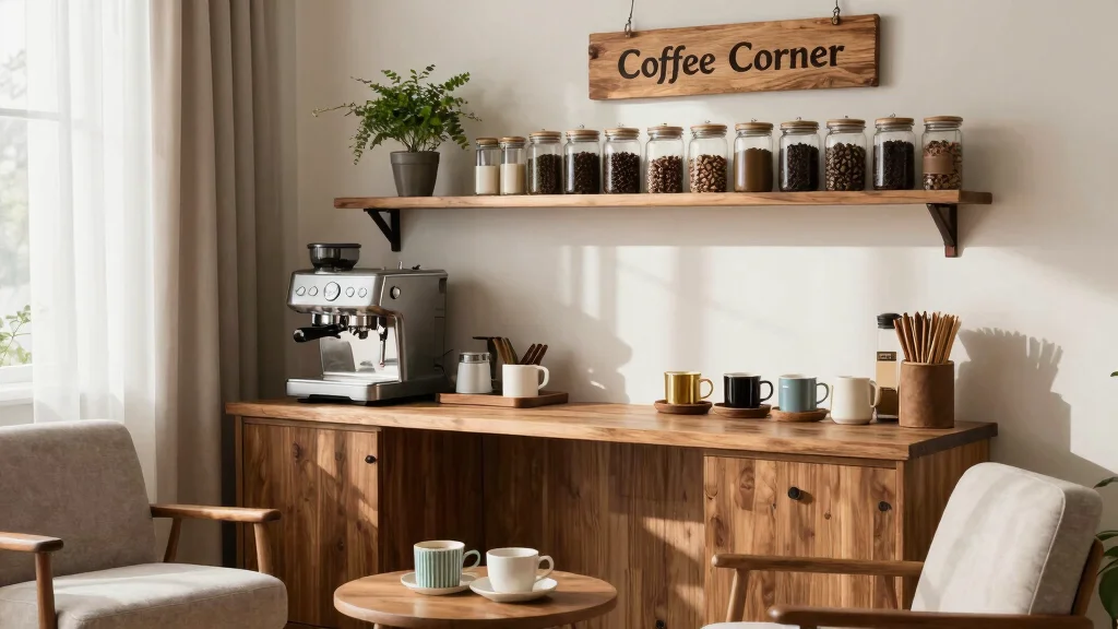 10 Coffee Bar Ideas for Office Spaces That Feel Inviting