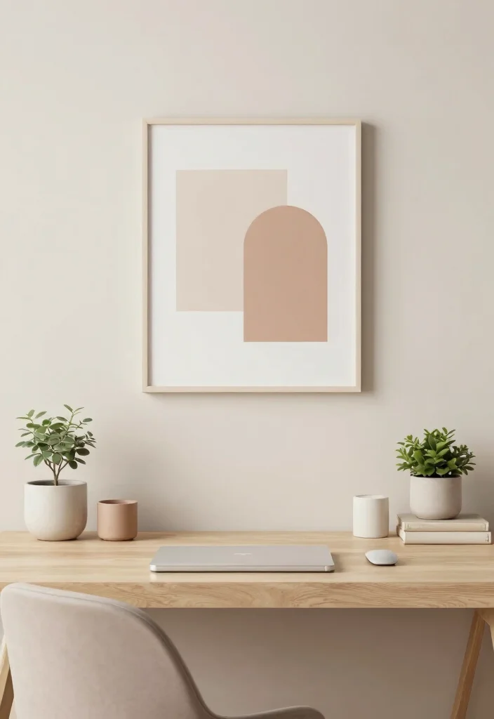 10 Desk Office Ideas for Simple Productive Setups 10. Minimalist Color Scheme 0