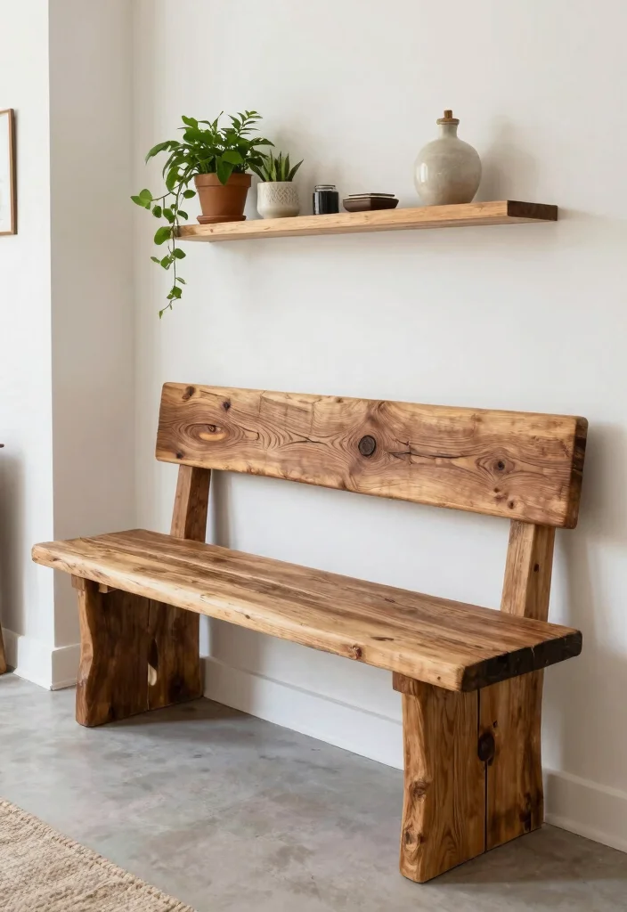 10 Entrance Bench Entryway Ideas for Seating and Storage 9. Eco Friendly Bench Options 0