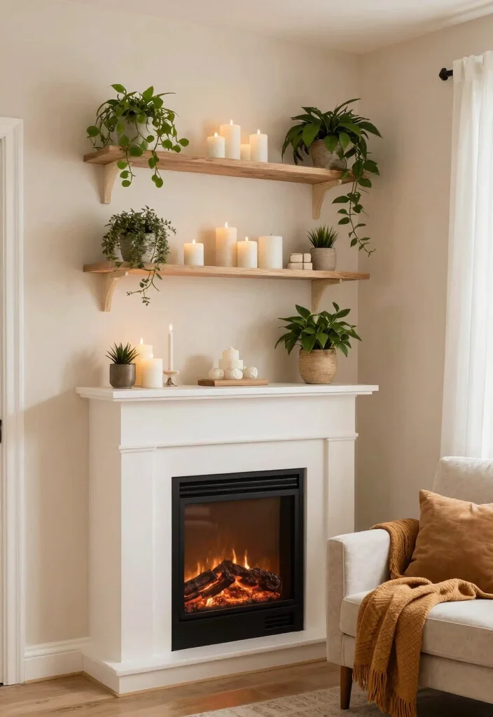 10 False Fireplace Ideas for Decorative Statement Walls 57 10 False Fireplace Ideas for Decorative Statement Walls 7. Creative Corner Faux Fireplace 0