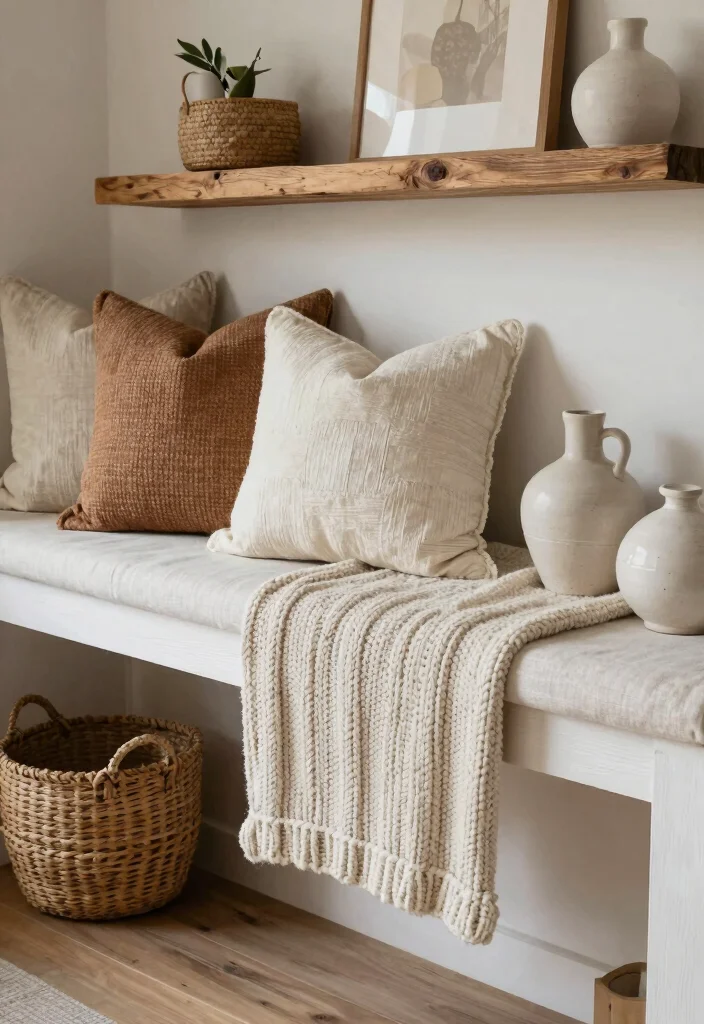 10 Mantels Ideas Fireplace Styling for Every Season 10. Cozy Layered Textures 0