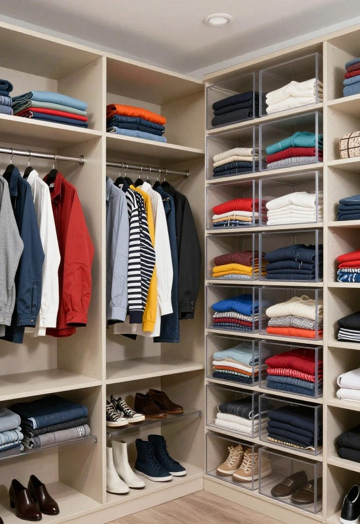 10 Mini Closet Ideas for Small Spaces That Actually Work 6. Closet Dividers 0