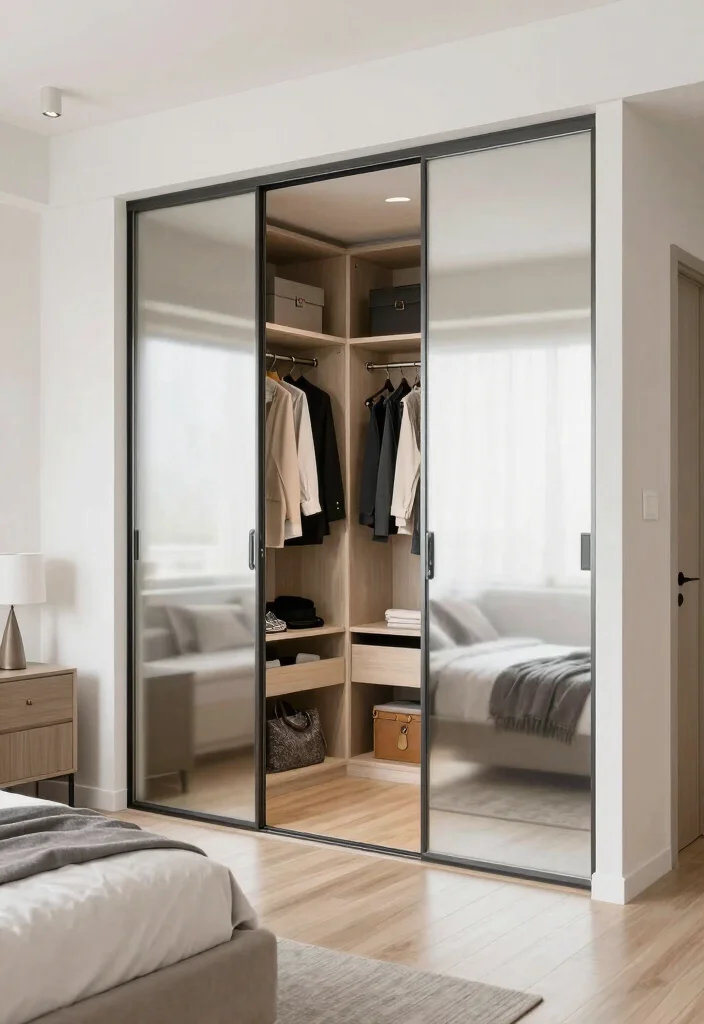 10 Mini Closet Ideas for Small Spaces That Actually Work 8. Sliding Door Closets 0