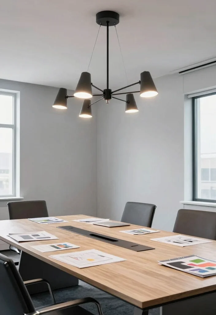 10 Office Chandelier Ideas for Stylish Workspaces 49 10 Office Chandelier Ideas for Stylish Workspaces 9. Multi Light Chandeliers 0