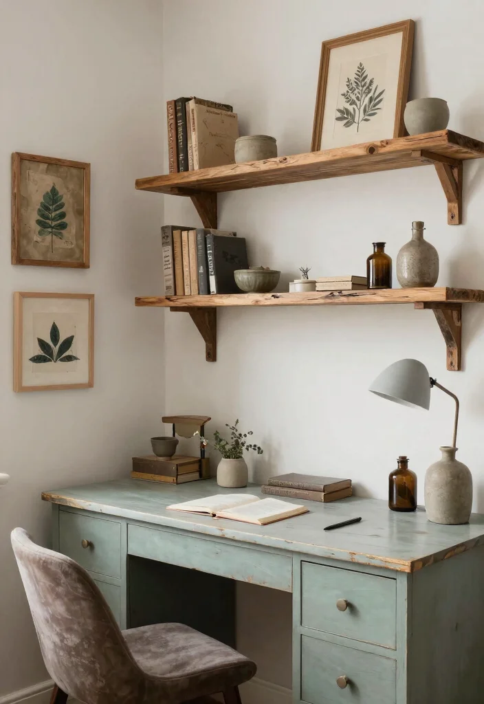 10 Office Painting Ideas to Refresh Your Workspace 10. Reclaimed Materials Eco Friendly Choices 0