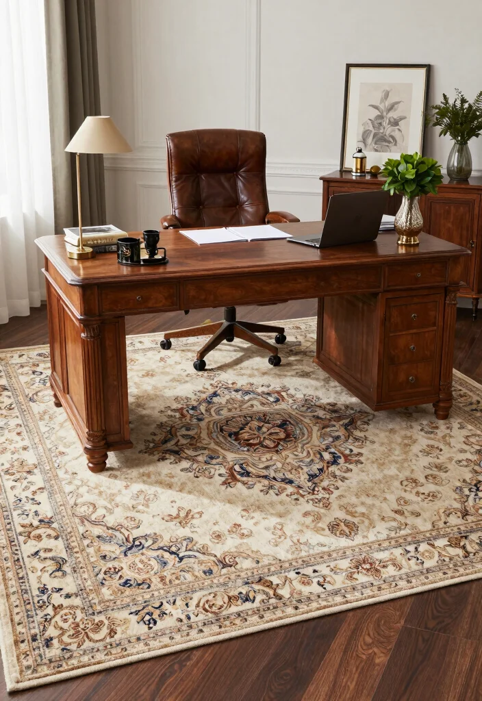 10 Office Rugs Ideas to Warm Up Workspaces 4. Eco Friendly Wool Rugs 0