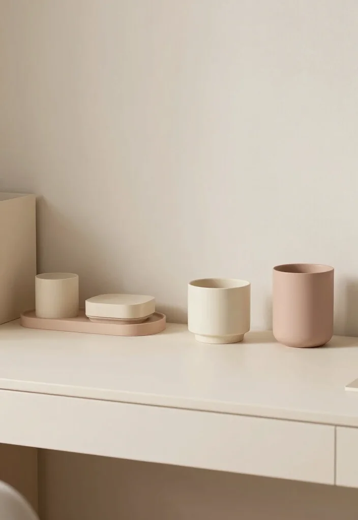 10 Office Table Decor Ideas for a Clean Polished Desk 10. Color Palette Cohesion 0