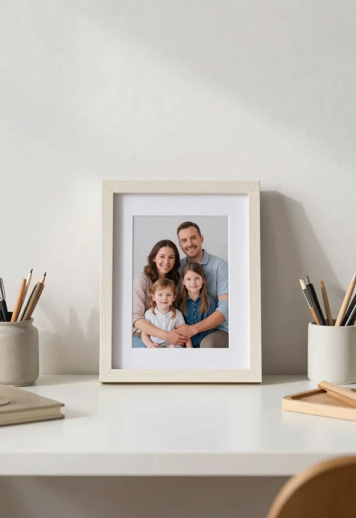 10 Office Table Decor Ideas for a Clean Polished Desk 8. Personalized Touches 0