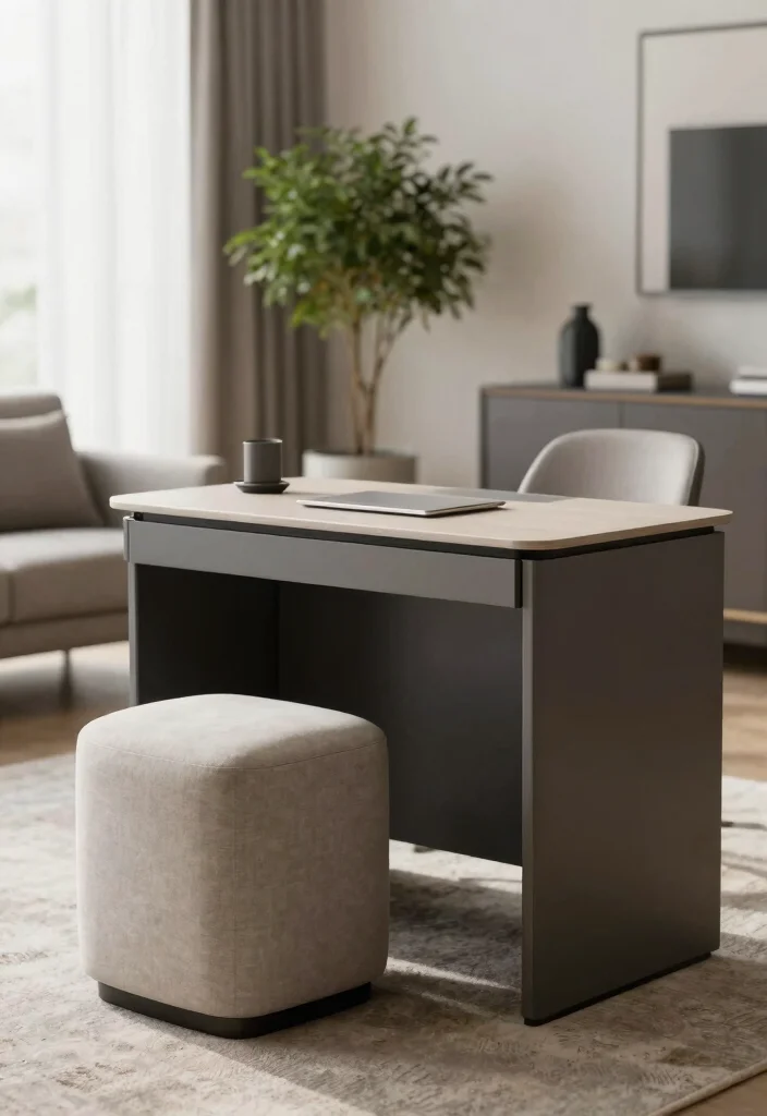 10 Pocket Office Ideas for Unused Corners and Nooks 23 10 Pocket Office Ideas for Unused Corners and Nooks 3. Multi functional Furniture 0