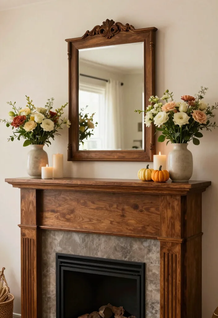 10 Sides of Fireplace Ideas for Shelving and Decor 2 10 Sides of Fireplace Ideas for Shelving and Decor 2. Decorative Mantel Displays 0