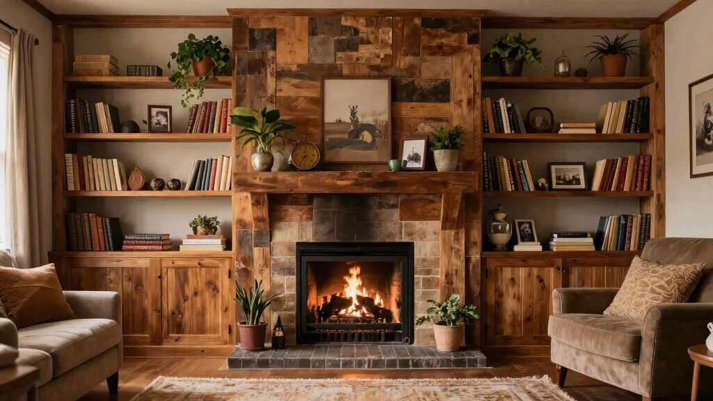 10 Sides of Fireplace Ideas for Shelving and Decor