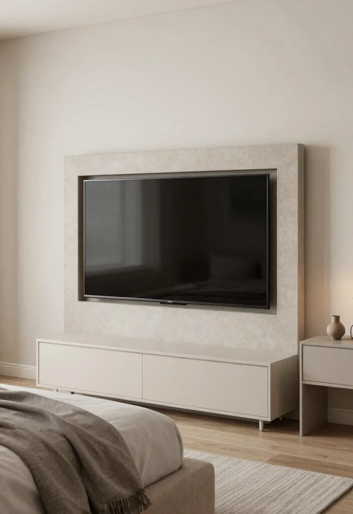 10 TV in Closet Ideas Bedrooms with Hidden Lounge Appeal 5. The Hidden TV Footboard 0