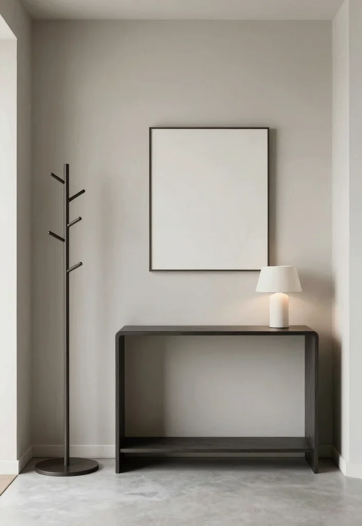 10 Tiny Front Entryway Ideas That Feel Open and Welcoming 4. Minimalist Entryway Styles 0