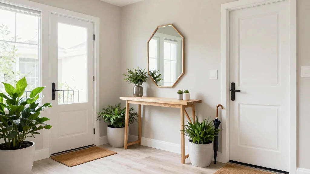 10 Tiny Front Entryway Ideas That Feel Open and Welcoming