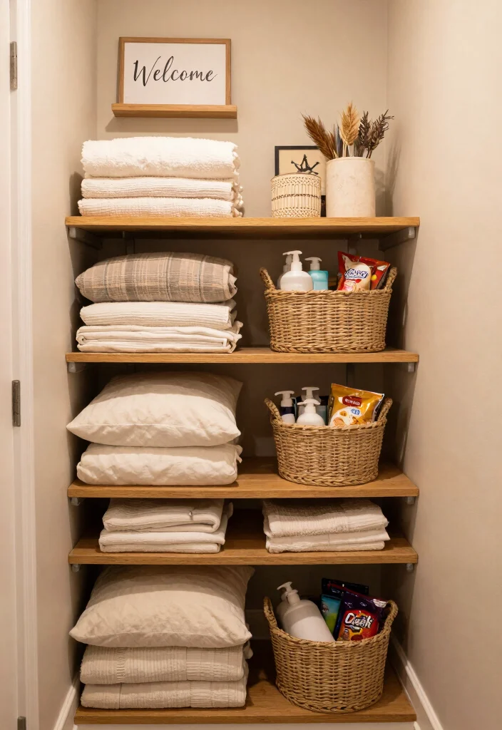 10 Under Stairs Closet Ideas to Turn Dead Space into Smart Storage 8. Guest Storage 0