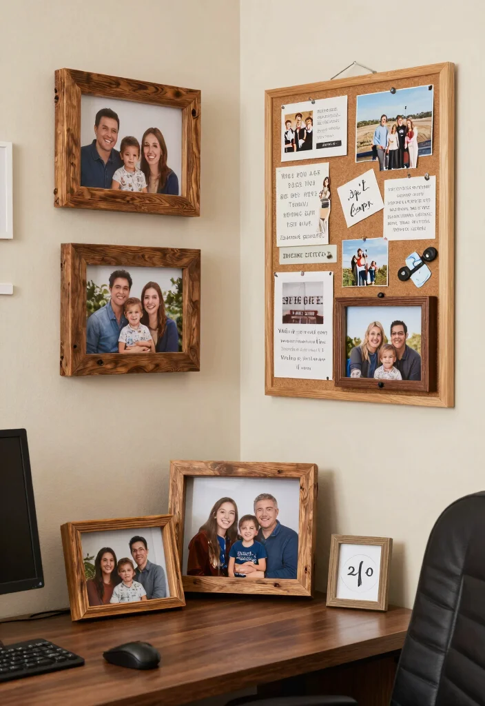 10 Western Office Decor Ideas with Rustic Personality 10. Personalized Touches 0