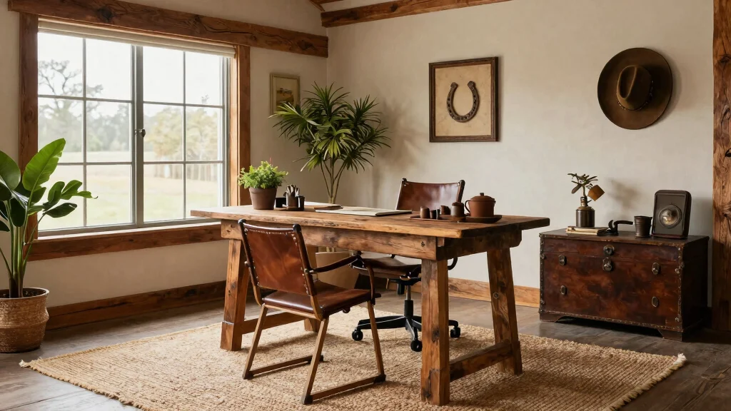 10 Western Office Decor Ideas with Rustic Personality