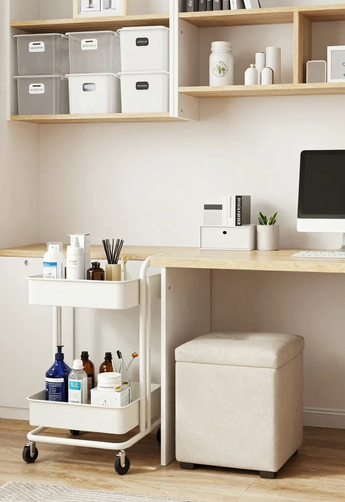 12 Apartment Office Ideas for Small Urban Living 50 12 Apartment Office Ideas for Small Urban Living 10. Smart Storage Solutions 0