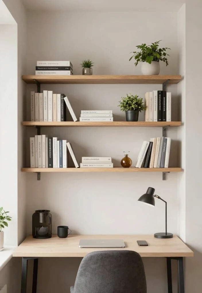 12 Apartment Office Ideas for Small Urban Living 37 12 Apartment Office Ideas for Small Urban Living 7. Use Vertical Space 0