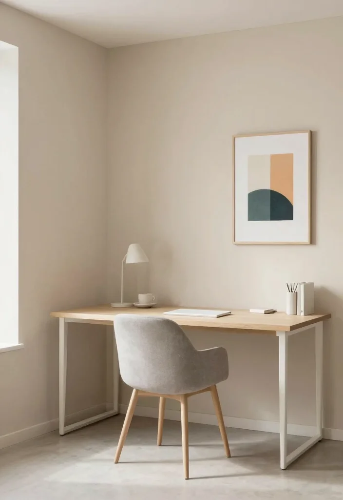 12 Apartment Office Ideas for Small Urban Living 38 12 Apartment Office Ideas for Small Urban Living 8. Neutral Color Palettes 0