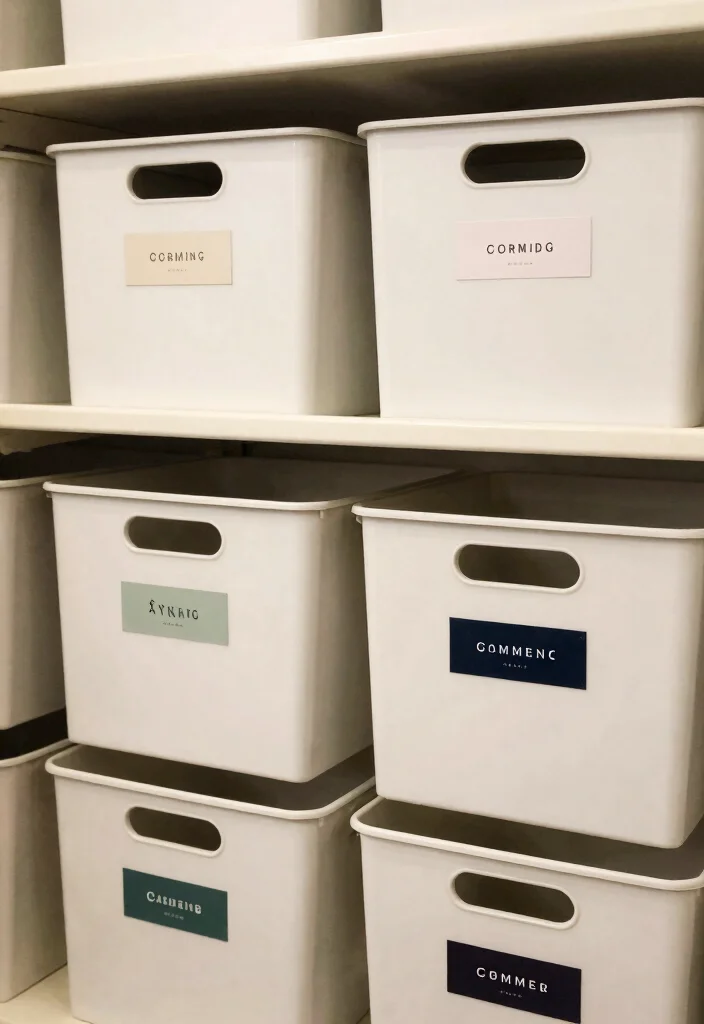 12 Basement Closet Ideas for Extra Storage Without Visual Clutter 11. Label Everything 0