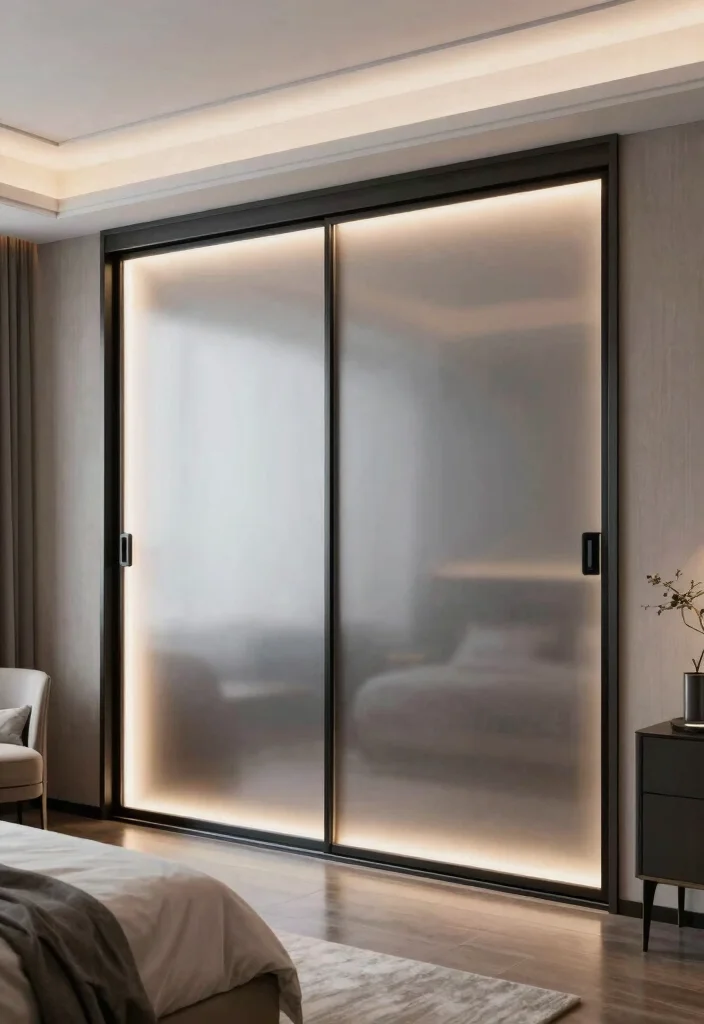 12 Bedroom Closet Door Ideas to Instantly Refresh the Space 12. Smart Sliding Doors 0
