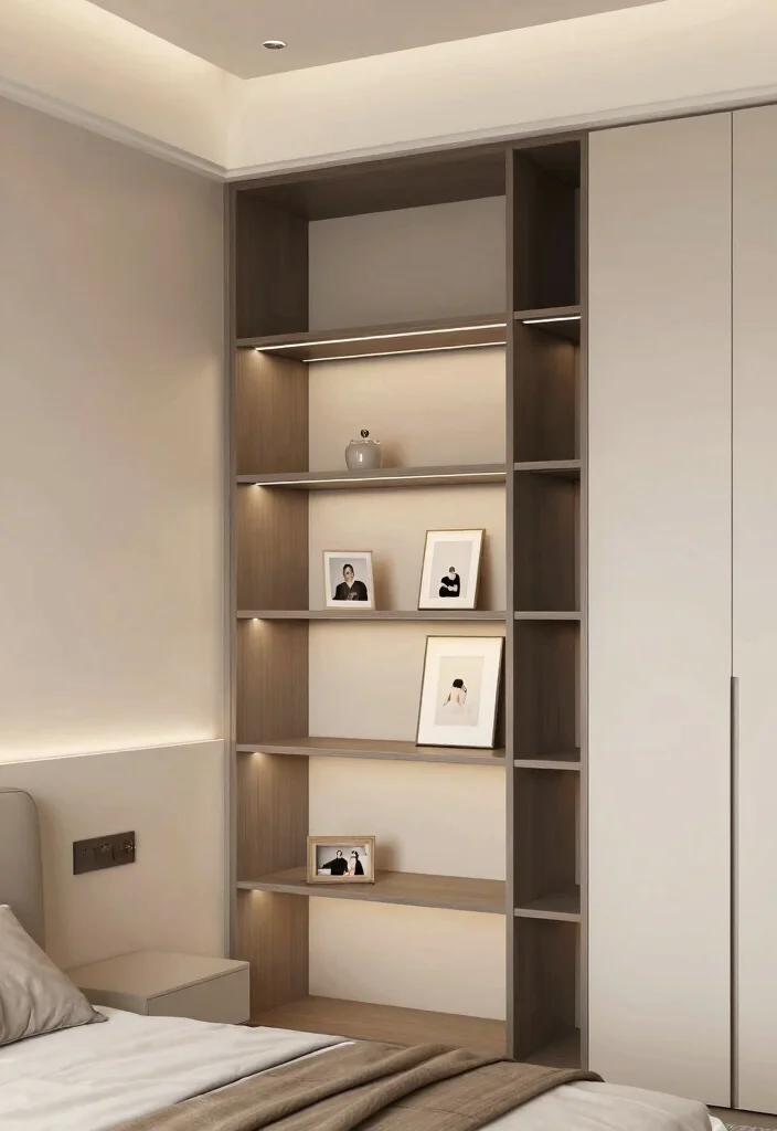 12 Closet Bedroom Ideas That Blend Seamlessly Into the Room 3. Integrated Closet System 0