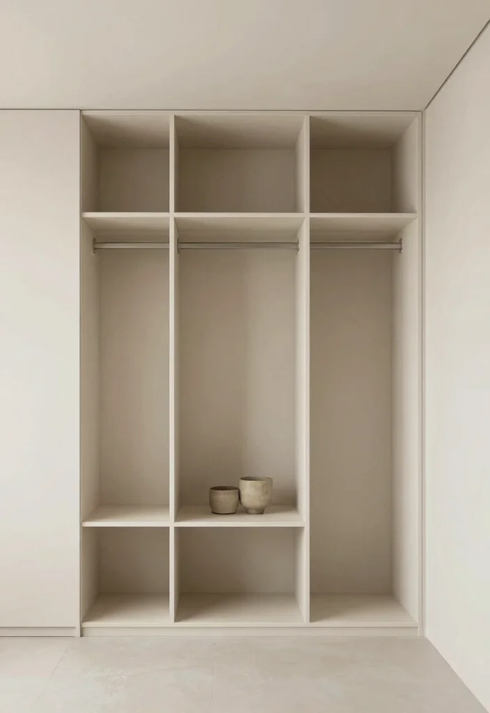12 Closet Designs Ideas That Feel Custom and Well Planned 10. Minimalist Designs 0