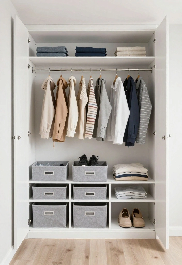 12 Closet Designs Ideas That Feel Custom and Well Planned 12. Seasonal Storage Strategies 0