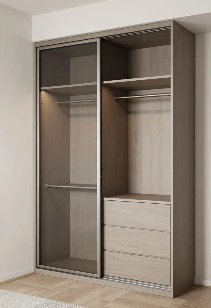 12 Closet Designs Ideas That Feel Custom and Well Planned 2. Multipurpose Wardrobe Designs 0