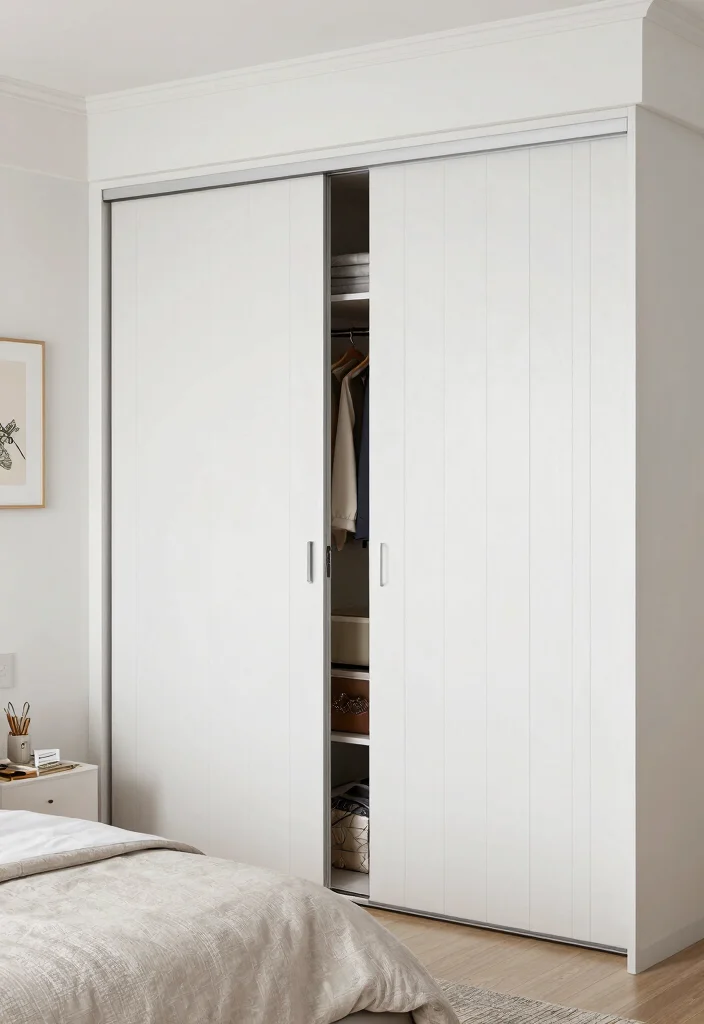 12 Closet Sliding Door Ideas That Save Space and Look Modern 14 12 Closet Sliding Door Ideas That Save Space and Look Modern 4. Bi Fold Doors for Flexibility 0