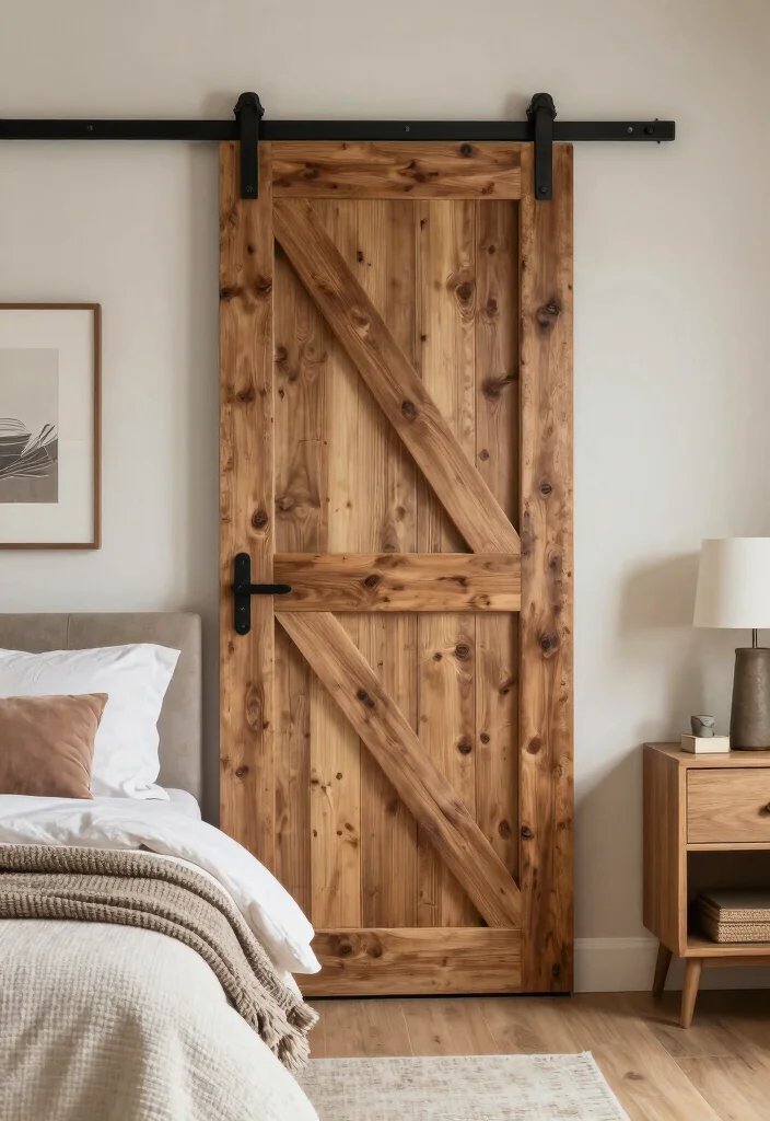 12 Closet Sliding Door Ideas That Save Space and Look Modern 48 12 Closet Sliding Door Ideas That Save Space and Look Modern 8. Minimalist Barn Doors for Rustic Charm 0