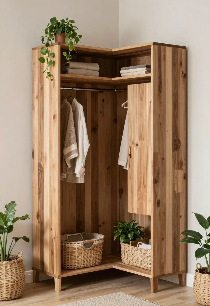 12 Corner Closet Ideas Bedrooms with Awkward Layout Solutions 61 12 Corner Closet Ideas Bedrooms with Awkward Layout Solutions 11. Corner Closet with Eco Friendly Materials 0
