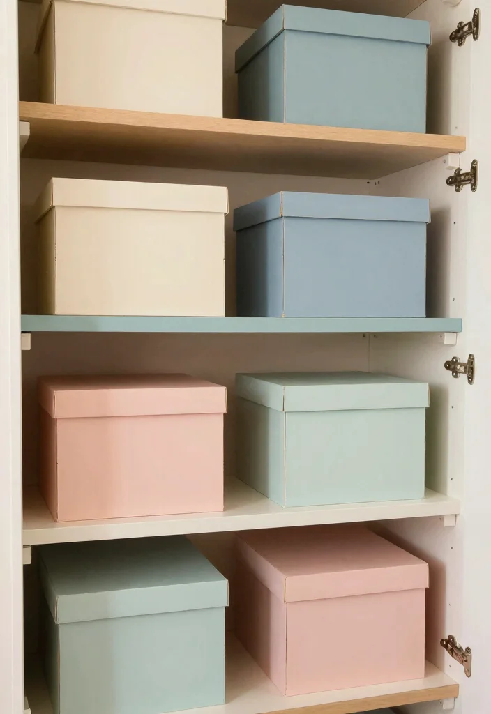 12 Cute Closet Ideas with Soft Colors and Personal Touches 12. DIY Customization Projects 0