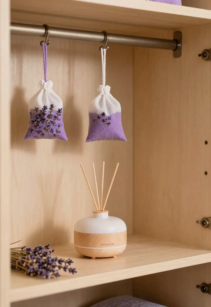 12 Cute Closet Ideas with Soft Colors and Personal Touches 9. Sweet Scented Elements 0