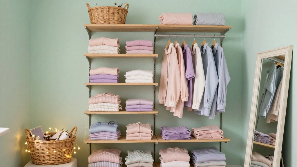 12 Cute Closet Ideas with Soft Colors and Personal Touches