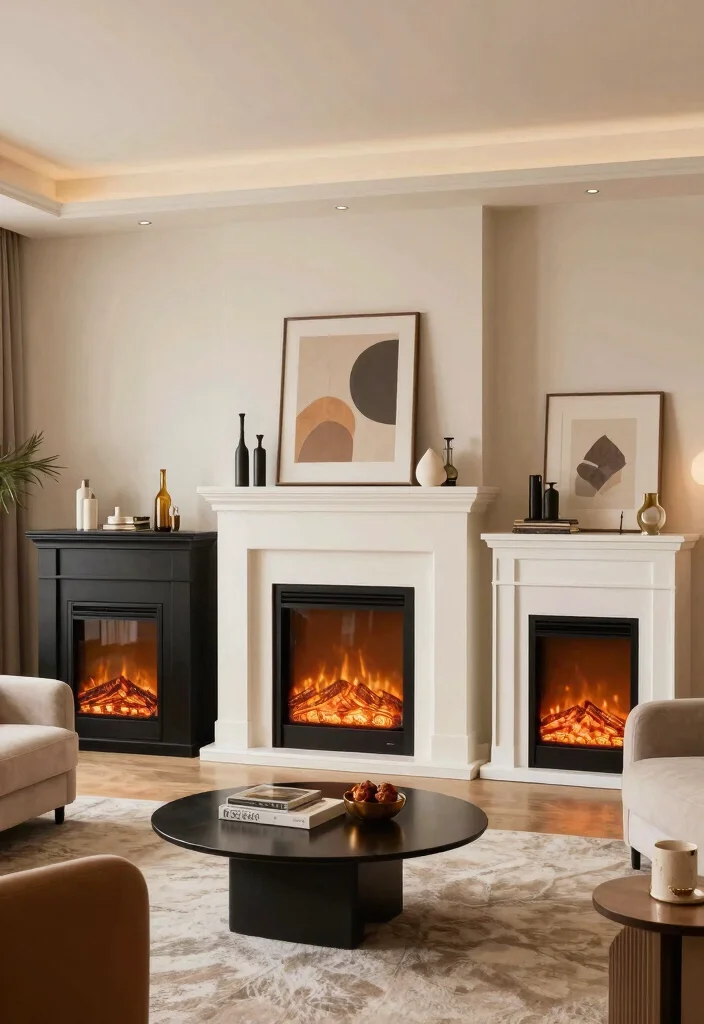 12 Electric Fireplace Ideas with TV Modern Living Rooms Conclusion 0