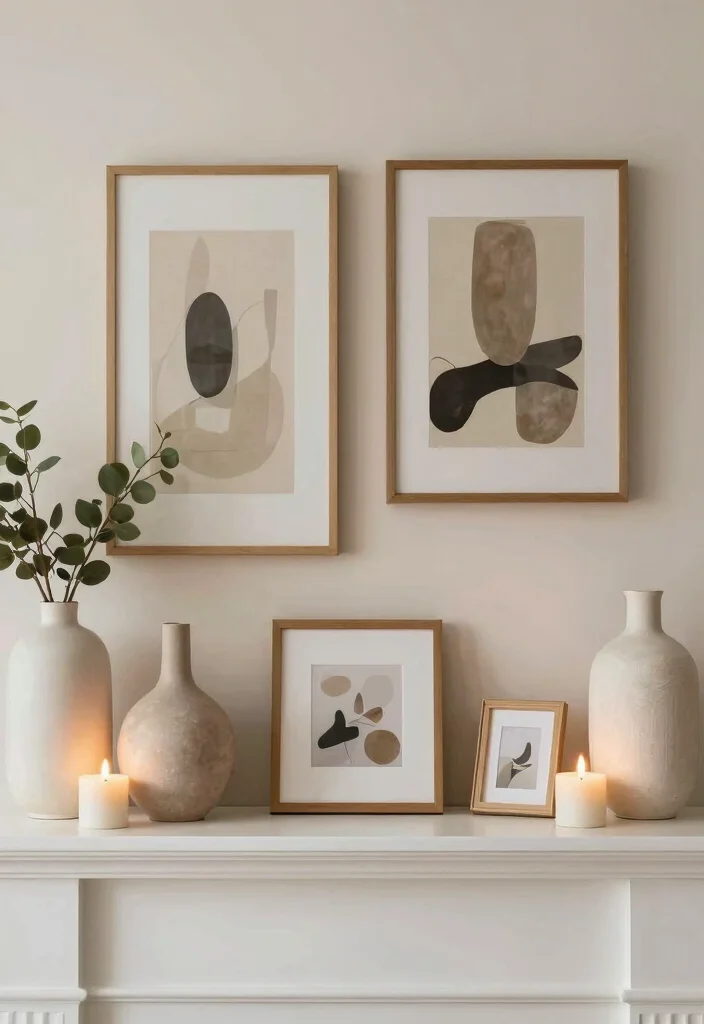12 Fireplace Decoration Ideas for Everyday Styling 13 12 Fireplace Decoration Ideas for Everyday Styling 3. Artful Mantel Arrangements 0