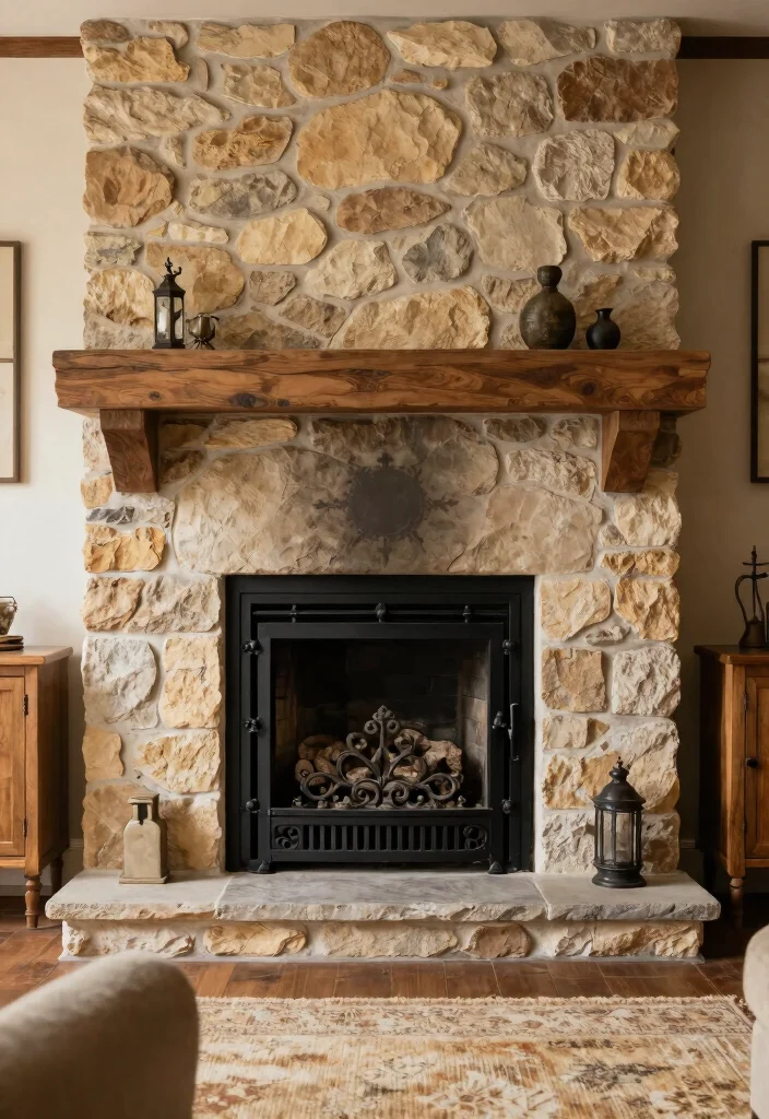 12 Fireplace Doors Ideas for Safety and Visual Style 1 12 Fireplace Doors Ideas for Safety and Visual Style 1. Classic Black Iron Doors 0