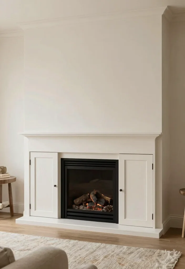 12 Fireplace Doors Ideas for Safety and Visual Style 61 12 Fireplace Doors Ideas for Safety and Visual Style 11. Custom Fireplaces with Built in Doors 0