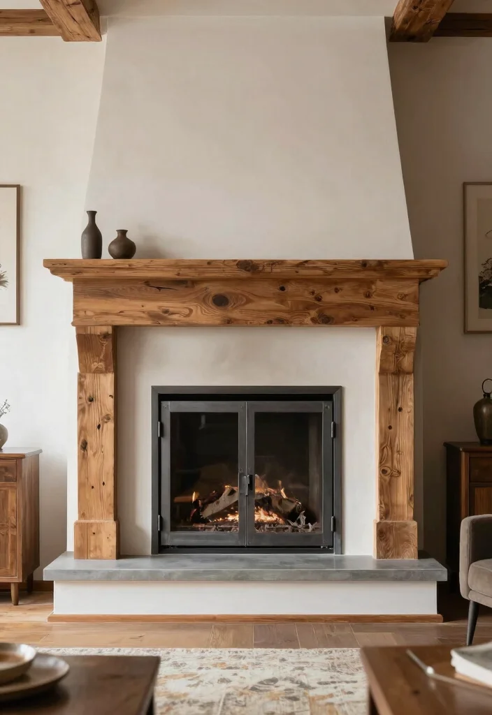 12 Fireplace Doors Ideas for Safety and Visual Style 62 12 Fireplace Doors Ideas for Safety and Visual Style 12. Minimalistic Steel Doors 0