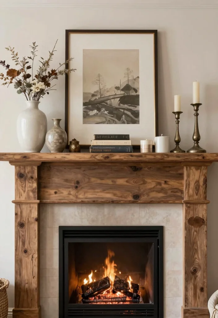 12 Fireplace Hearth Decor Ideas to Finish the Space Beautifully 62 12 Fireplace Hearth Decor Ideas to Finish the Space Beautifully 12. Elegant Mantel Decoration 0