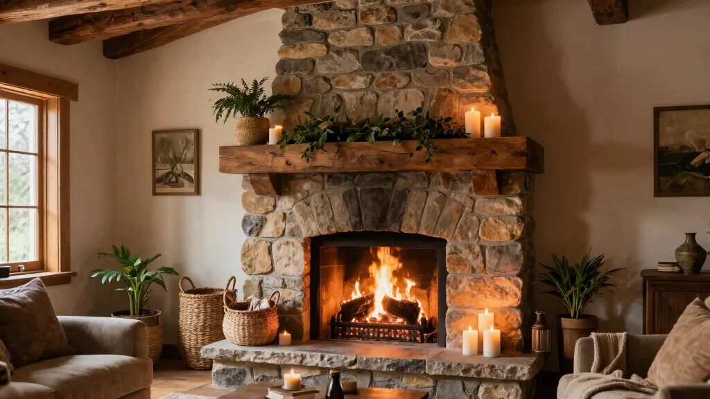 12 Fireplace Hearth Decor Ideas to Finish the Space Beautifully